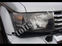 Защита передних фар прозрачная Mitsubishi Pajero 1992-1999