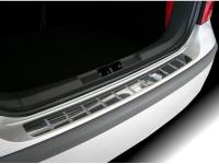 Nissan Note (05-) накладка на задний бампер с силиконовыми вставками, к-кт 1шт.