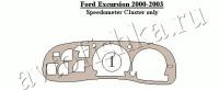 Декоративные накладки салона Ford Excursion 2000-2004 скор.ometer Cluster