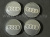 Audi, все модели крышки ступиц колеса, хромированные, диаметр 59 мм, комплект 4 шт.