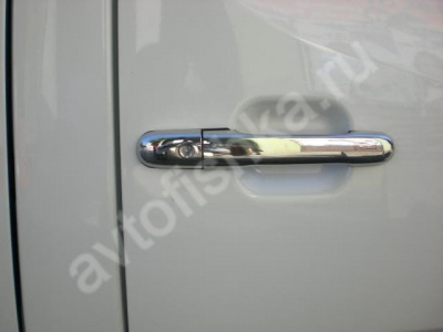 Mercedes Sprinter W901 (1998-) накладки на ручки дверей из нержавеющей стали, 4 шт.